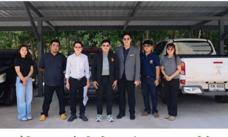 📢คณะผู้บริหารคณะครุศาสตร์ มหาวิทยาลัยนครพนม  ประชุมคณะกรรมการตรวจรับพัสดุและควบคุมงาน สรุปผลความสำเร็จโครงการรื้อถอนและก่อสร้างโรงจอดรถใหม่